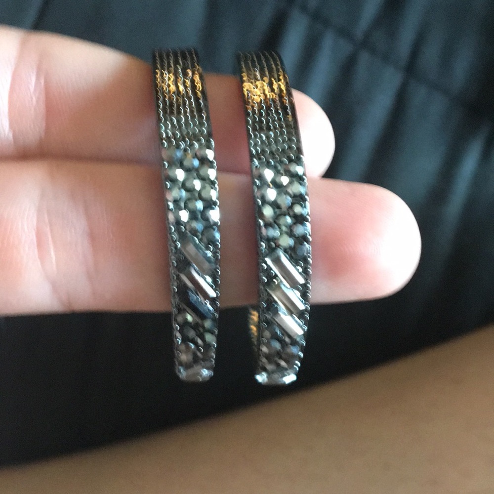 Hoop earrings